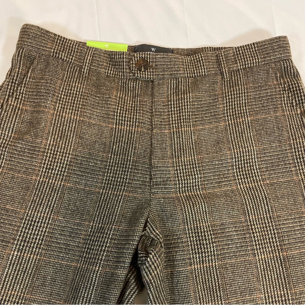 Houston‎ White Glen Plaid Dress Pants in Brown